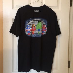Black Marvel Minecraft Shirt XL Men’s or Women’s